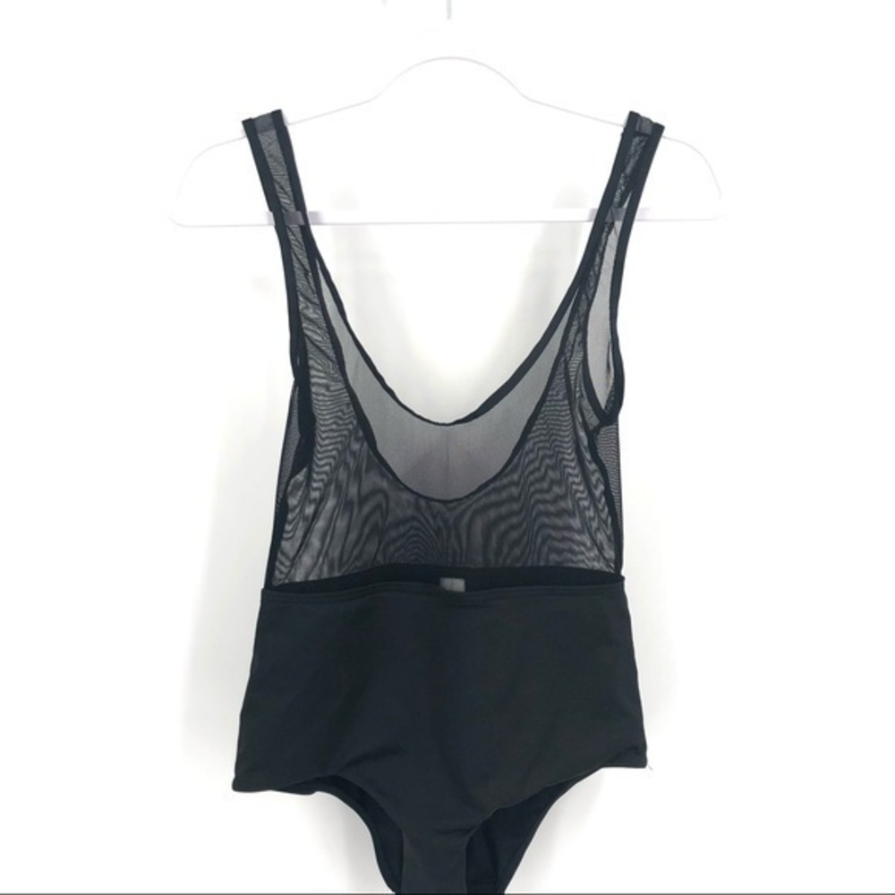 ZIMMERMANN Size 4/6 Sexy Black Bodysuit w/Mesh